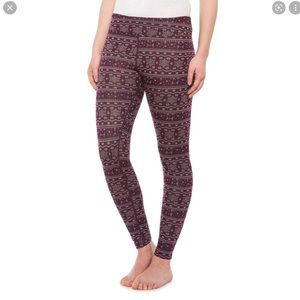 Terramar Woolskins Fair Isle bas layer tights